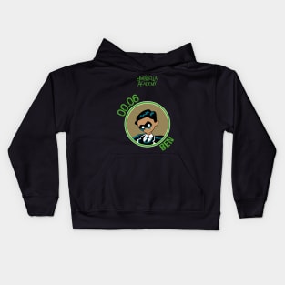 UMBRELLA ACADEMY: BEN CARTOON (GREEN) Kids Hoodie